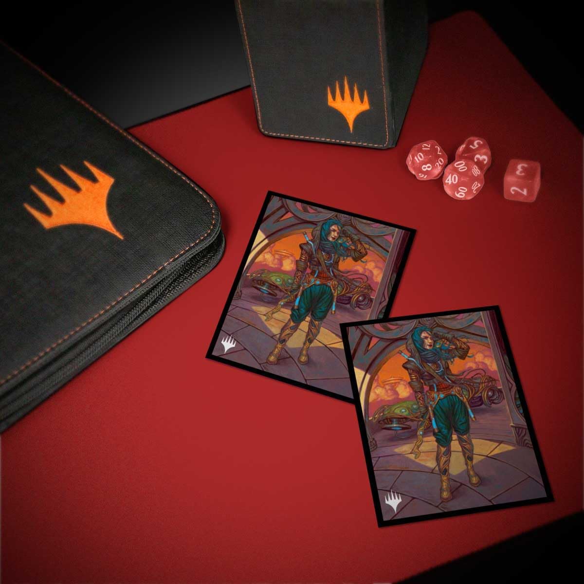 Ultra Pro - Magic: The Gathering - Aetherdrift - 100ct Deck Protector Sleeves - Borderless Racer 1
