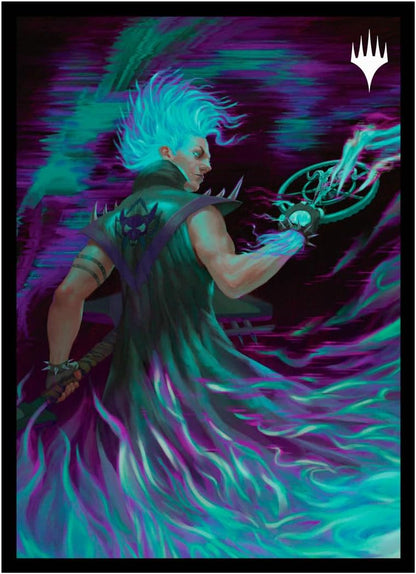Ultra PRO - Aetherdrift Winter, Cursed Rider 100ct Deck Protector® Sleeves for Magic: The Gathering, Sports Cards, MTG, D&D Cards, Sized to Fit Standard Size Cards, Gaming Accessory