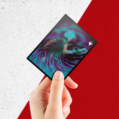 Ultra PRO - Aetherdrift Winter, Cursed Rider 100ct Deck Protector® Sleeves for Magic: The Gathering, Sports Cards, MTG, D&D Cards, Sized to Fit Standard Size Cards, Gaming Accessory