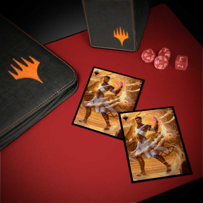 Ultra Pro - Magic: The Gathering - Aetherdrift - Fundas protectoras de cubierta de 100 quilates - Borderless Racer 4
