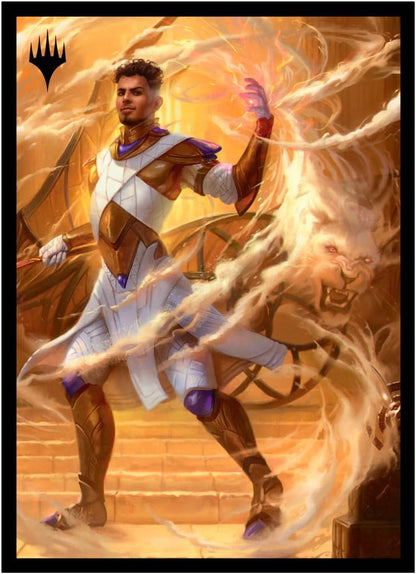 Ultra Pro - Magic: The Gathering - Aetherdrift - Fundas protectoras de cubierta de 100 quilates - Borderless Racer 4