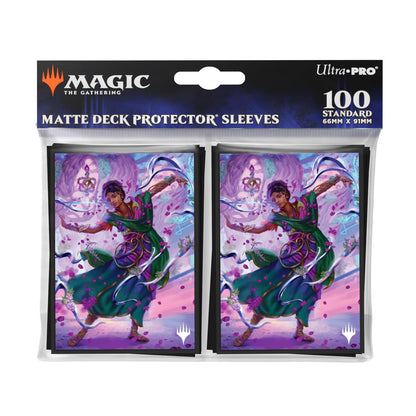 Ultra Pro - Magic: The Gathering - Aetherdrift - 100ct Deck Protector Sleeves - Commander A