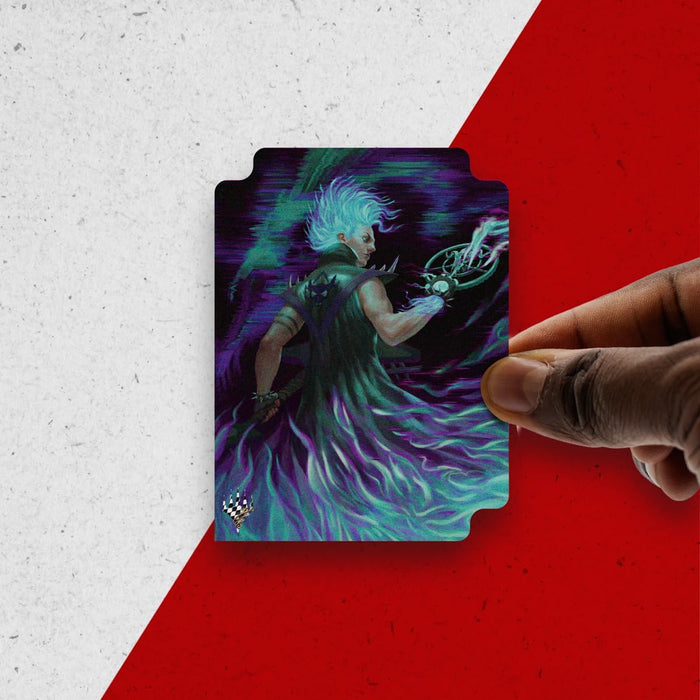 Ultra Pro - Aetherdrift Winter, Cursed Rider 100+ Deck Box® for Magic: The Gathering, Deck Holder, MTG Accessory, Trading Card Case, Magic The Gathering D&D TCG Storage Box