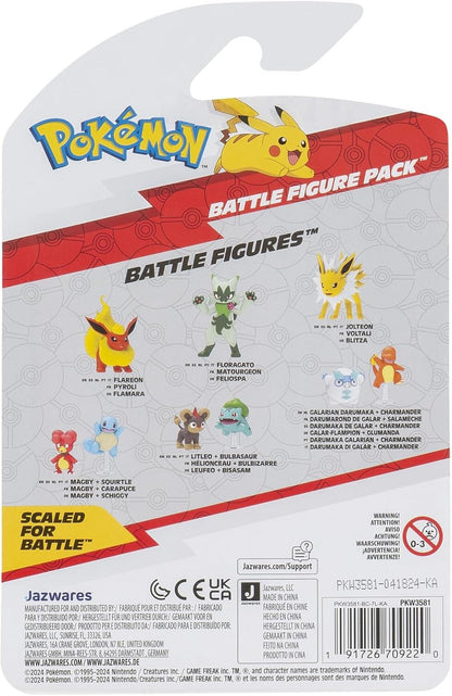 Pokemon Battle Figure 2 Pack (Magby & Squirtle #5) W19 Figure