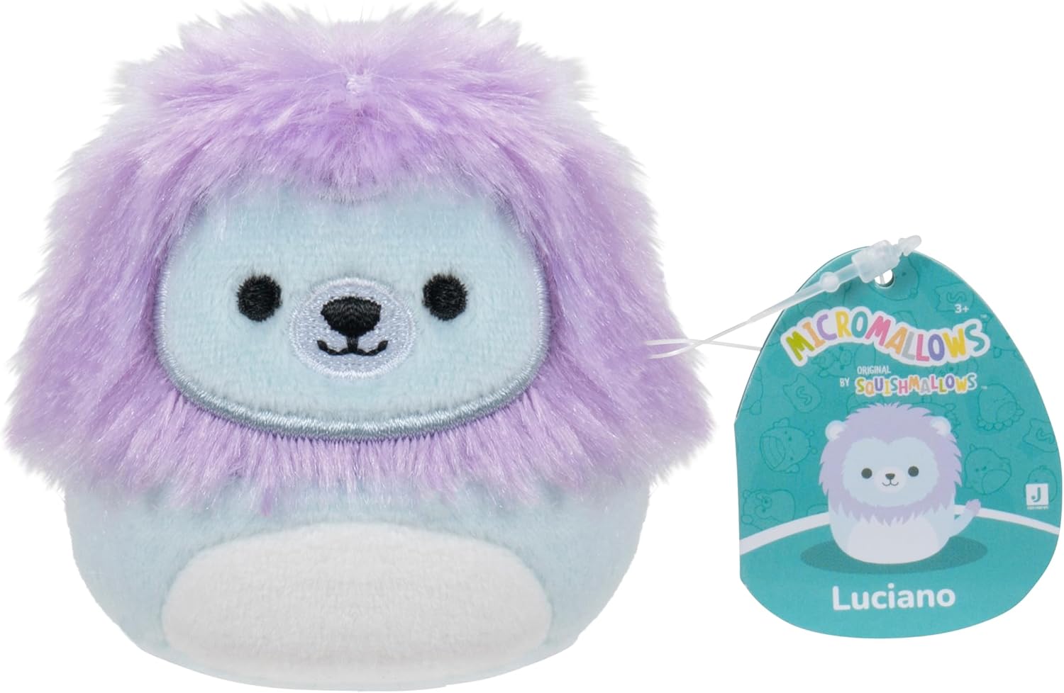 Micromallows Squishmallows Original 4-Pack – Carmelita S'mores, Jeanne Octopus, Luciano Lion, Wendy Frog