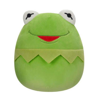 Squishmallows SQDI00645 - Peluche Oficial de la Rana de Kermit (25 cm