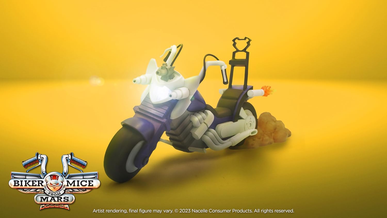 Les Motards de l'espace véhicule Modo's Mondo Chopper 25 cm