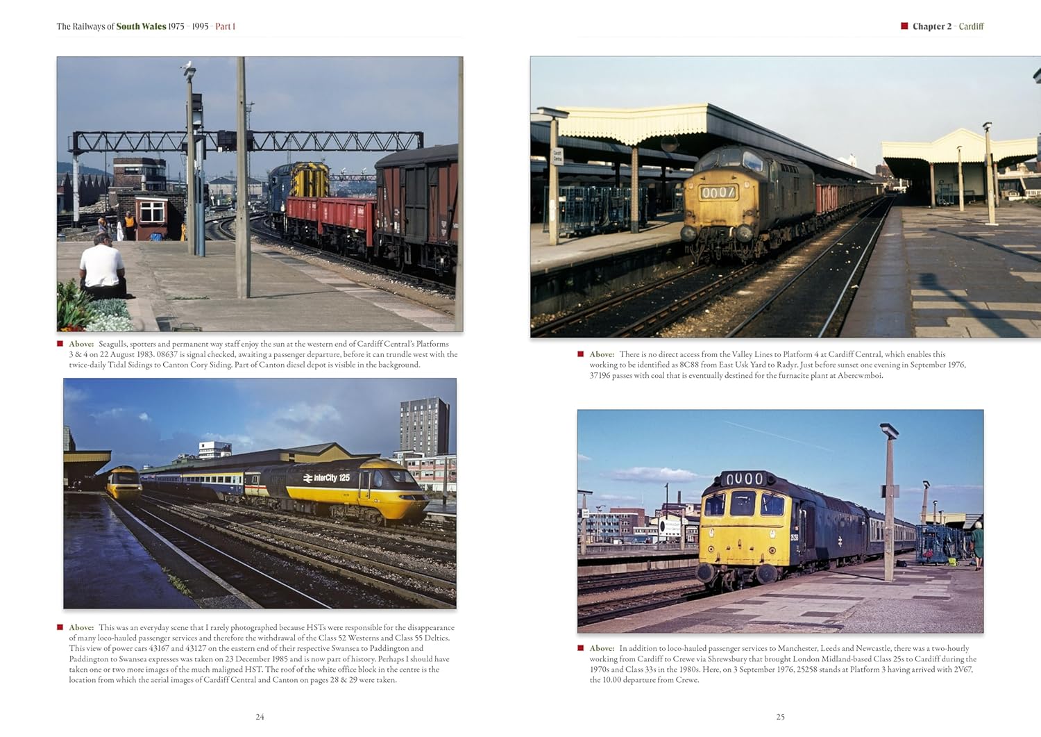 The Railways of South Wales 1975-1995 Part 1: Cardiff and the Valley Lines