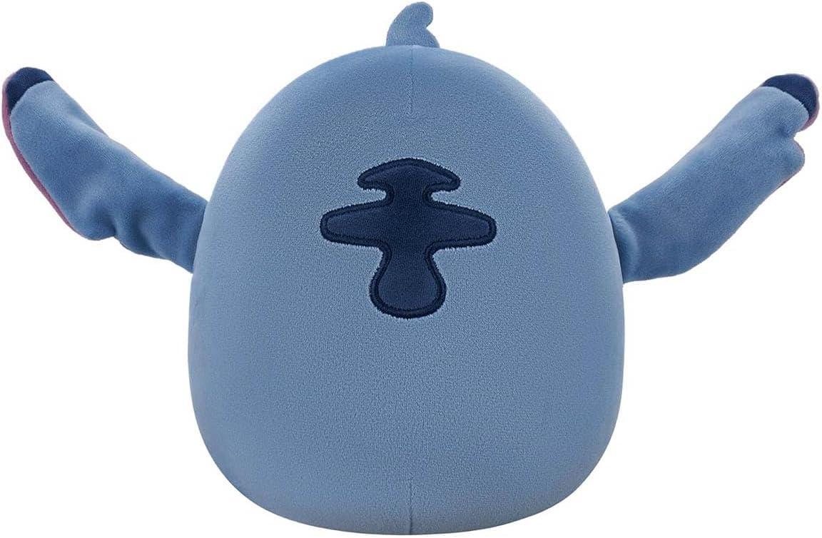Jazwares Disney Squishmallows 8-Inch Stitch Wearing Lei Plush – Official Little Ultrasoft Stuffed Animal Collectible Disney Plush Toy