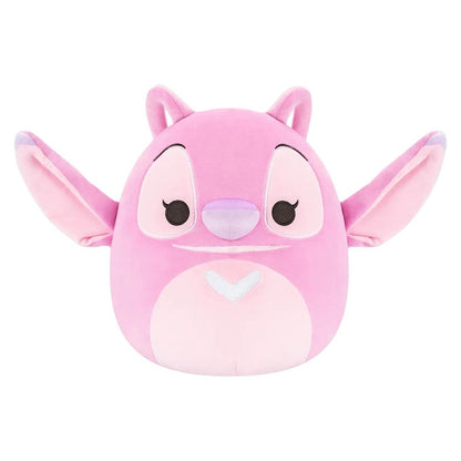 Squishmallows Original Little Plush Disney Soft Toy 8-Inch Angel Plush Toys For Kids- Official Disney Stitch, Pink