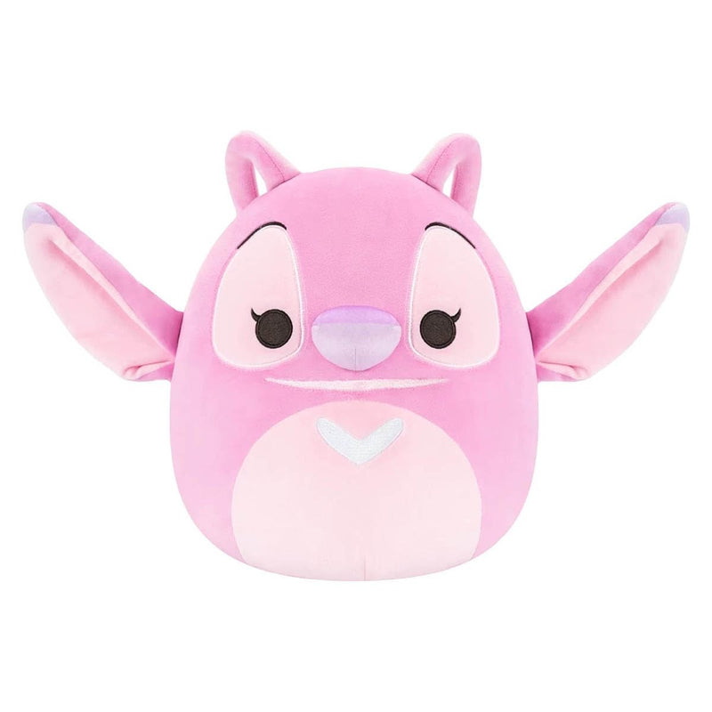 Squishmallows Original Little Plush Disney Soft Toy 8-Inch Angel Plush Toys For Kids- Official Disney Stitch, Pink