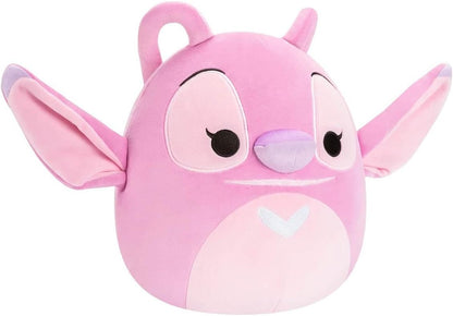 Squishmallows Original Little Plush Disney Soft Toy 8-Inch Angel Plush Toys For Kids- Official Disney Stitch, Pink