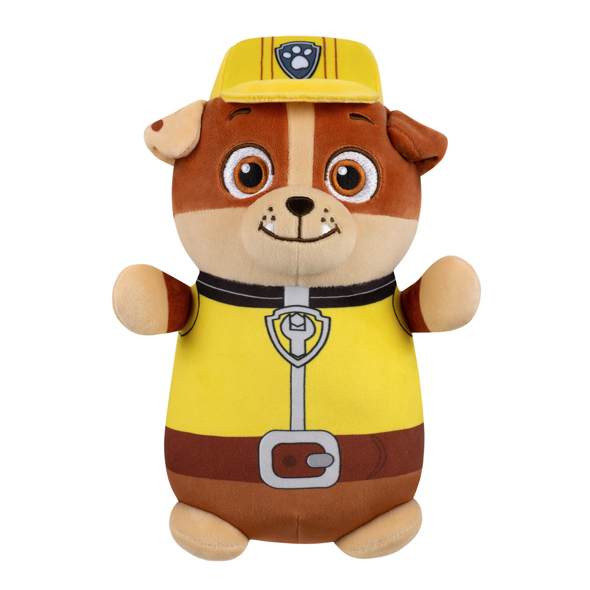 Squishmallows Original Paw Patrol 10-Inch Rubble HugMees