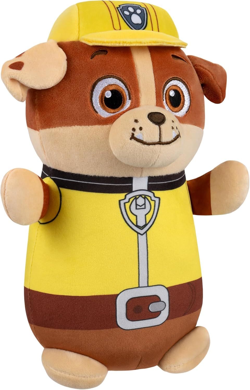 Squishmallows Original Paw Patrol 10-Inch Rubble HugMees