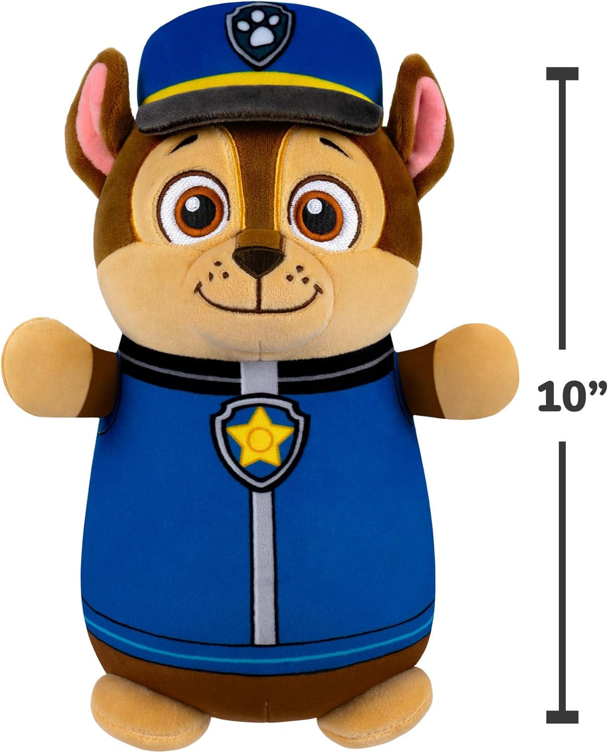 Squishmallows Original Paw Patrol 10-Inch Chase HugMees