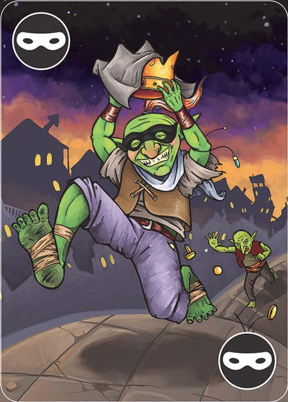Outset Media The Crooked Crown - Strategy Card Game - Steal The Crown, Win The Game! - for 3 to 6 Players Ages 8 and up
