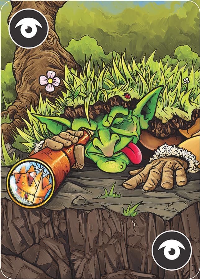 Outset Media The Crooked Crown - Strategy Card Game - Steal The Crown, Win The Game! - for 3 to 6 Players Ages 8 and up