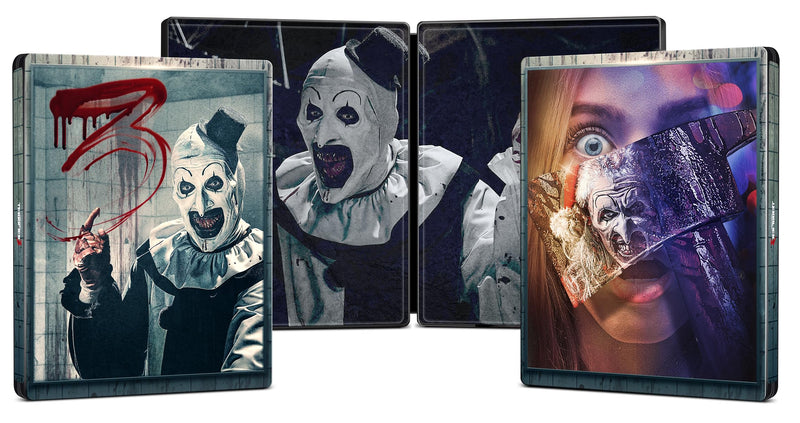 Terrifier 3 4K Limited Edition Steelbook (Italian Import)