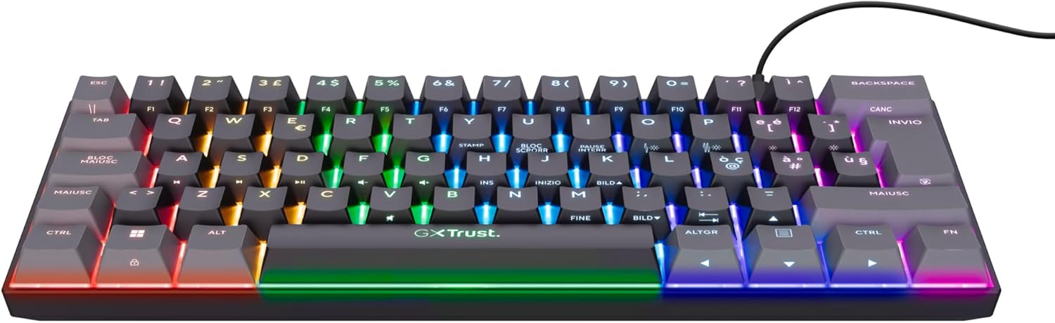 Gxt867 Acira 60% Mini Gaming Keyboa