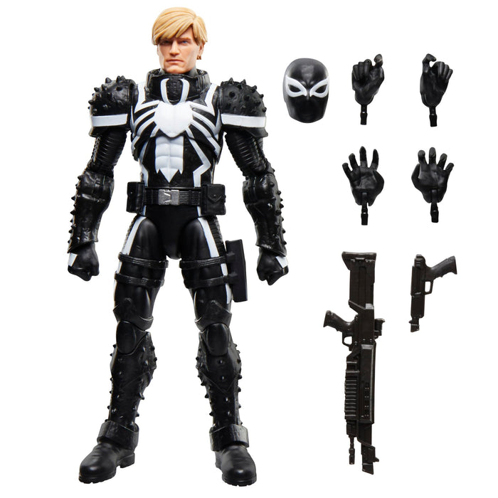 Marvel Legends Series Agent Venom (Flash Thompson) Comics Action Figure, Black