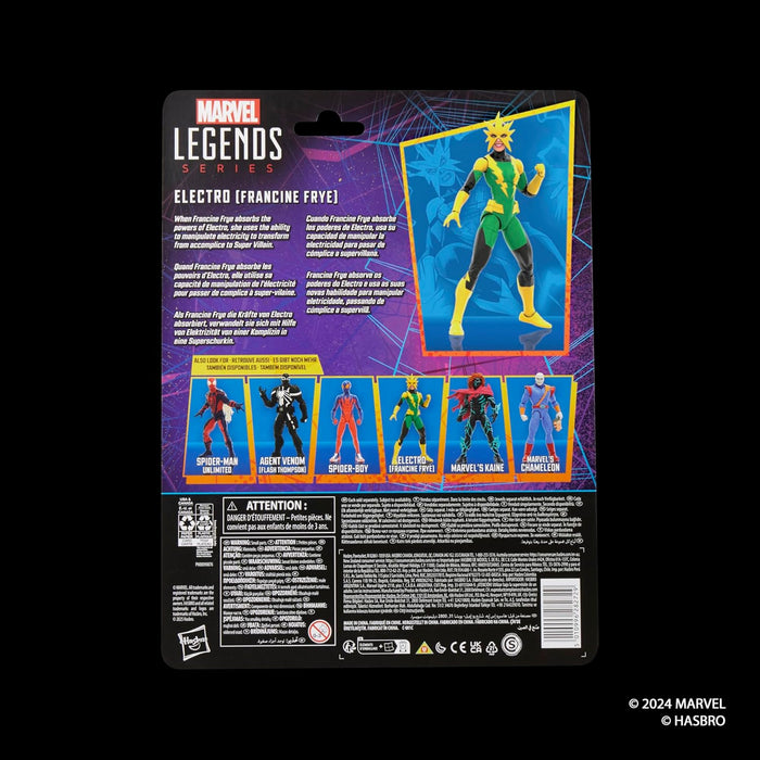 Marvel Legends Series Electro (Francine Frye) Comics Action Figure