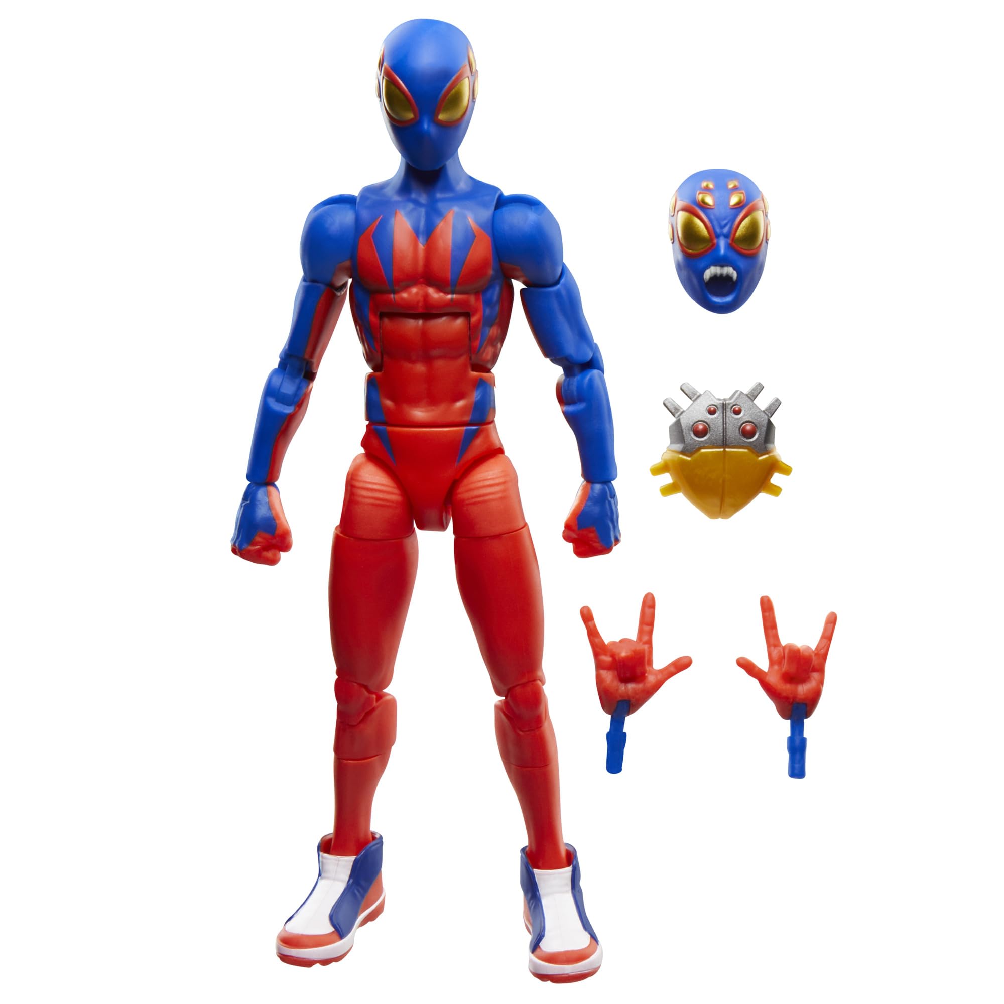 Marvel Legends Series Spider-Boy, Retro Comics Collectible 6-Inch Scale Action Figure