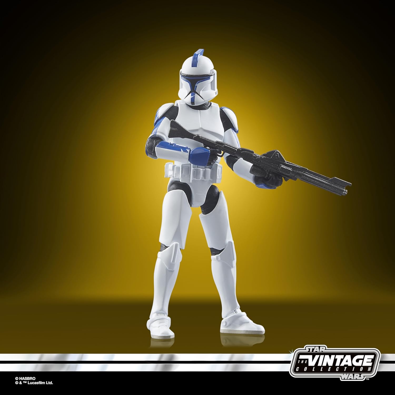 Star Wars The Vintage Collection, Figurine Lieutenant Clone (Teth) (9,5 cm