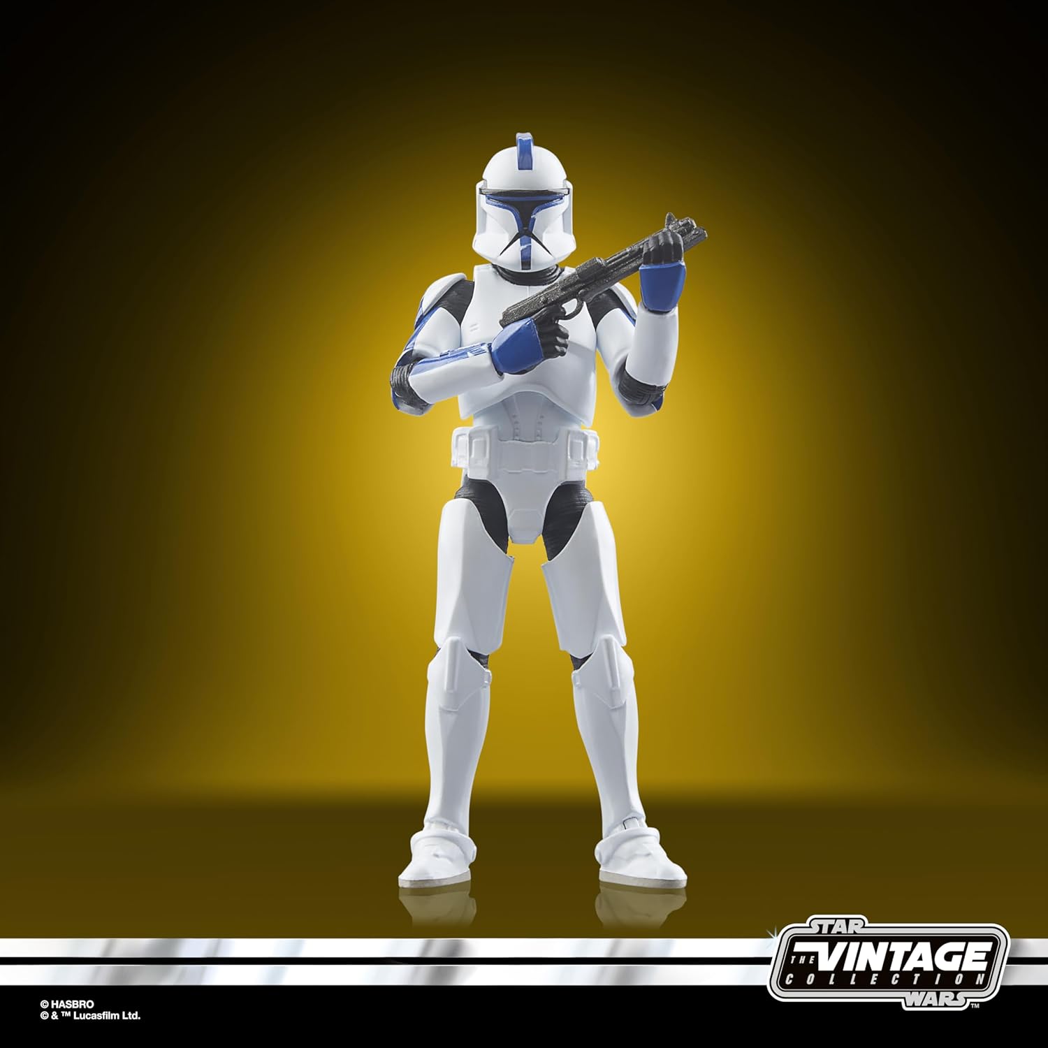 Star Wars The Vintage Collection, Figurine Lieutenant Clone (Teth) (9,5 cm