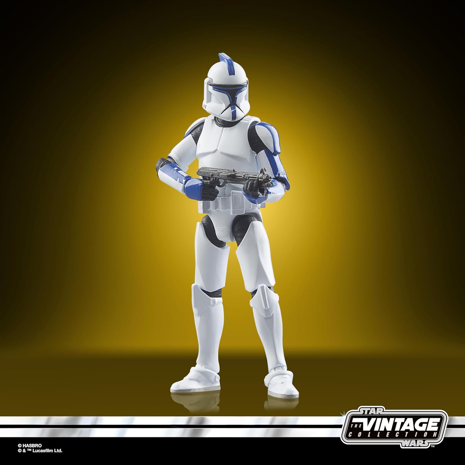 Star Wars The Vintage Collection, Figurine Lieutenant Clone (Teth) (9,5 cm