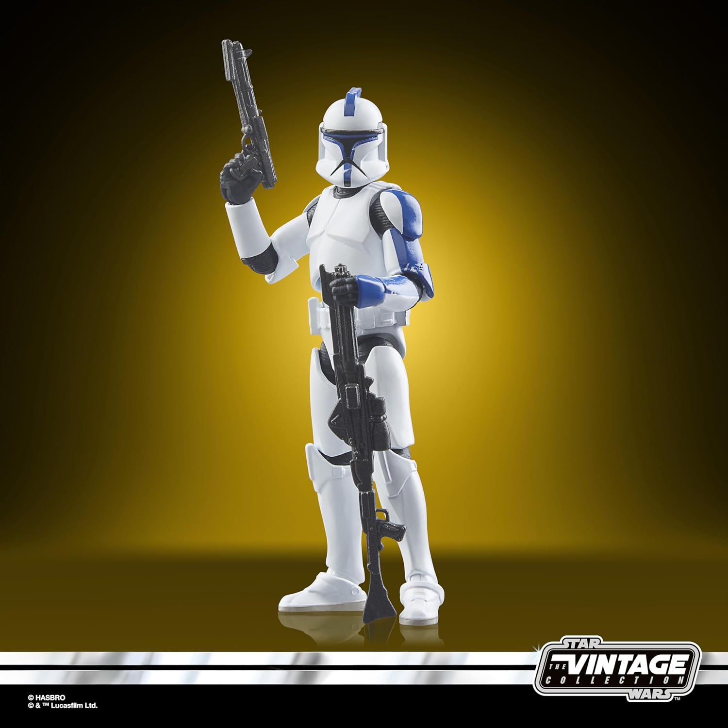 Star Wars The Vintage Collection, Figurine Lieutenant Clone (Teth) (9,5 cm