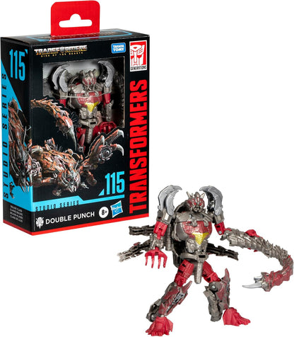 Transformers Studio Series Deluxe Class Transformers: Rise of the Beasts 115 Double Punch Action Figure