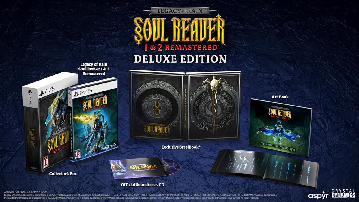 Legacy of Kain: Soul Reaver 1 & 2 Remastered Deluxe Edition - PS5