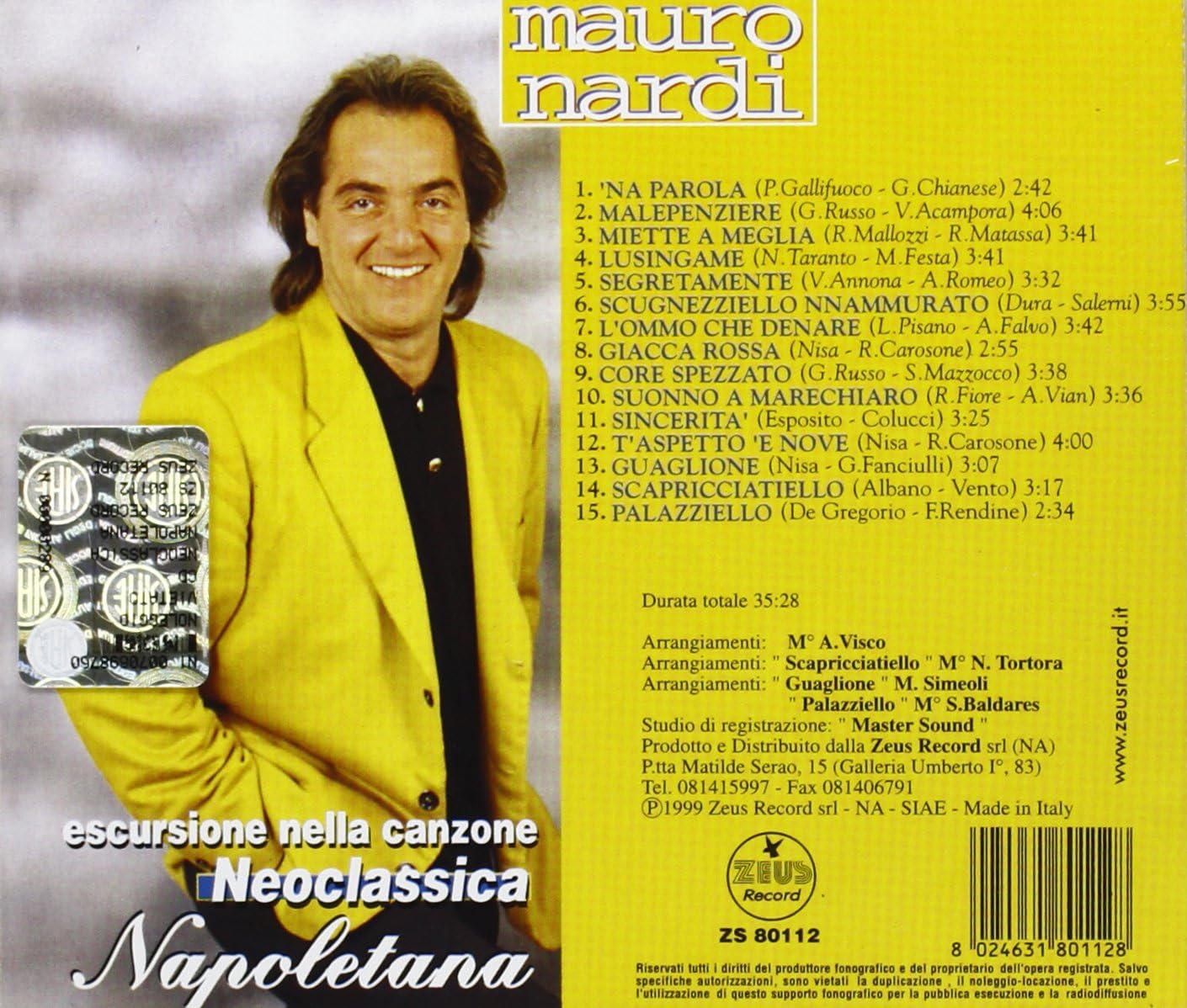 Escursione Nella Canzone Neoclassic