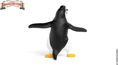 schleich 14909 Juri the penguin, from 3 years THE SCHOOL OF MAGICAL ANIMALS - Figurine, 9 x 3 x 7 cm