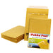 Pukka Post & Packaging Bubble Lined Envelopes - Pack of 10 Self Seal Padded Lightweight Mailers for Safe and Secure Shipping - Impact & Puncture Resistant for Protection - 170 x 225 mm, Size C - Gold