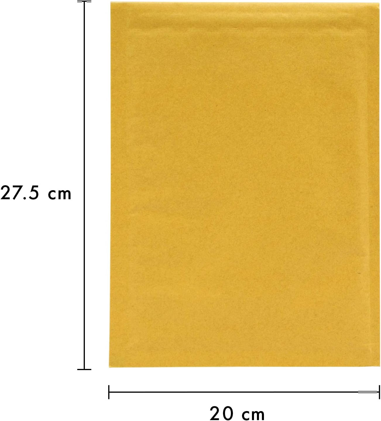 Box of 10 size D Featherpost Gold Bubble Padded Envelope