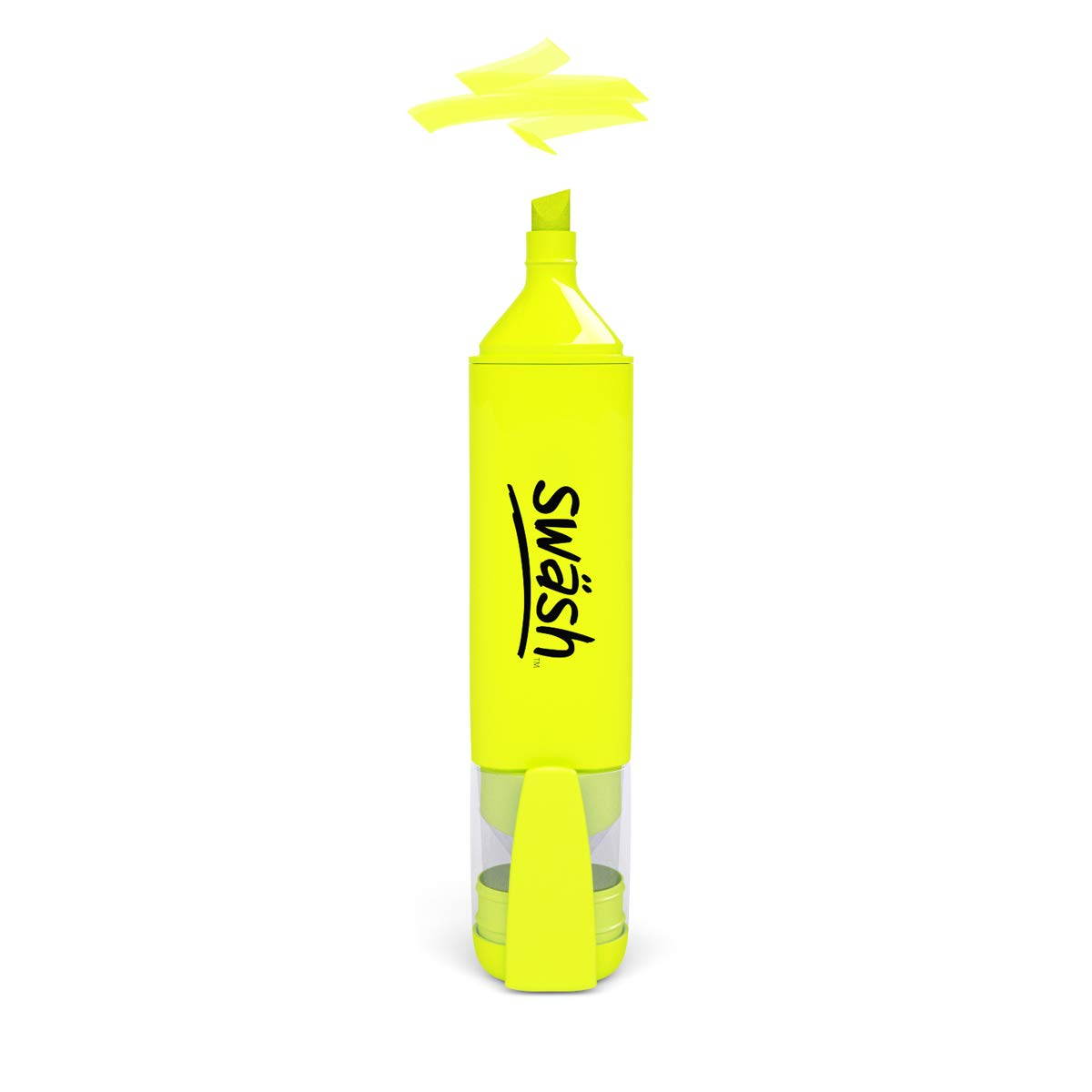 Swash Premium Highlighter Pens 48 Pieces, Yellow