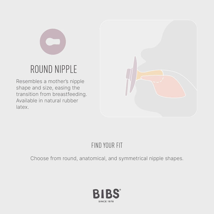 BIBS Colour Night Speen verpakking van 2 stuks. BPA-vrij, Ronde speen. Natuurlijk rubberlatex, Maat 1 (0-6 maanden), Blush NIGHT/Vanilla NIGHT Maat 1 (0-6 maanden) Blush NIGHT / Vanilla NIGHT