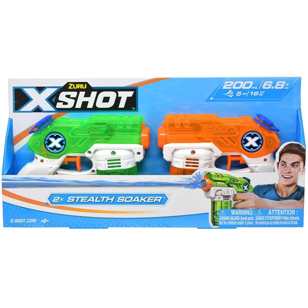 ZURU X-Shot 2 Pack Small Stealth Water Soakers