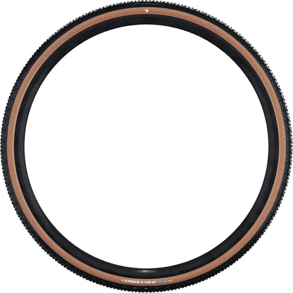 Schwalbe G-One RX Pro Evo Super Race V-Guard TLR Pneu Pliable, paroi latérale Transparente, 700 x 45C (45-622 | 28 x 1,70