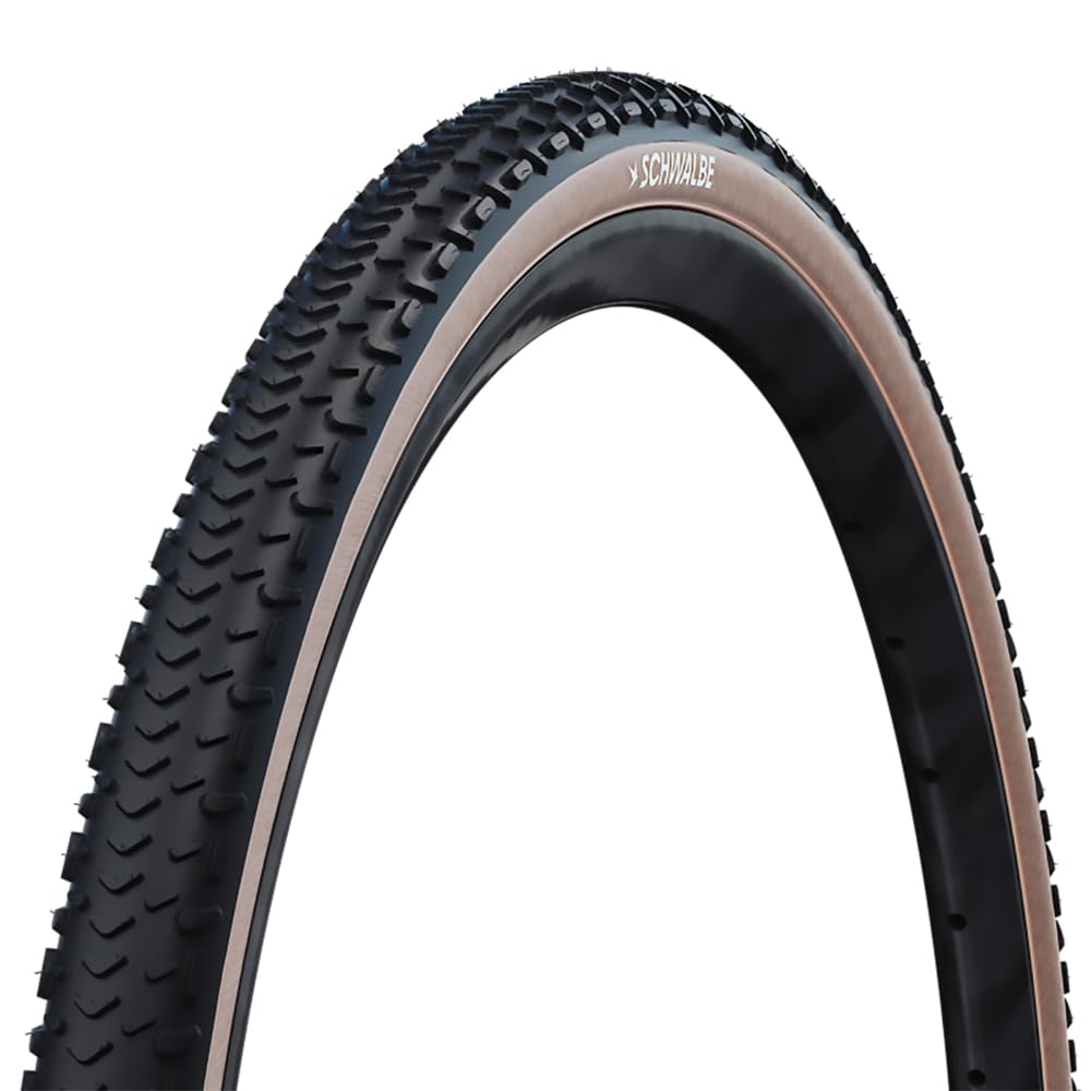 Schwalbe G-One RX Pro Evo Super Race V-Guard TLR Pneu Pliable, paroi latérale Transparente, 700 x 45C (45-622 | 28 x 1,70