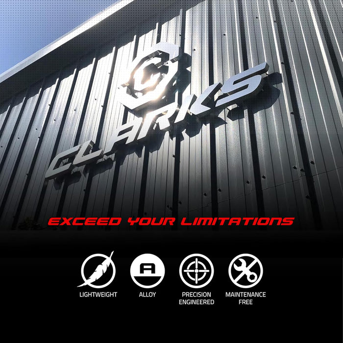 Clarks Stainless Steel Brake and Gear Cable Kit - Black, Universal Brake & Gear Wires with Standard Outer Casings for Mountain Bikes (MTB), Hybrid & Road Bikes