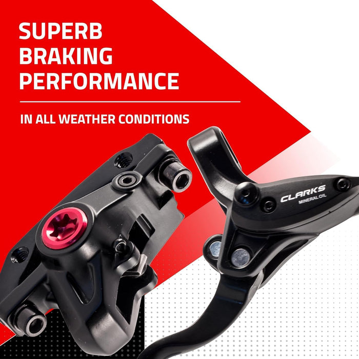 Clarks Hydraulic Disc Brake Set