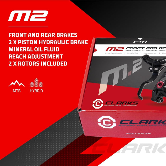 Clarks Hydraulic Disc Brake Set