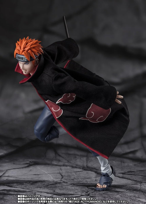 TAMASHII NATIONS - Naruto Shippuden - Pain Tendo Action Figure -Six Path Rinnegan - S.H.Figuarts
