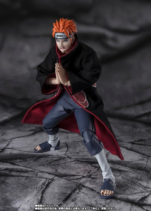 TAMASHII NATIONS - Naruto Shippuden - Pain Tendo Action Figure -Six Path Rinnegan - S.H.Figuarts