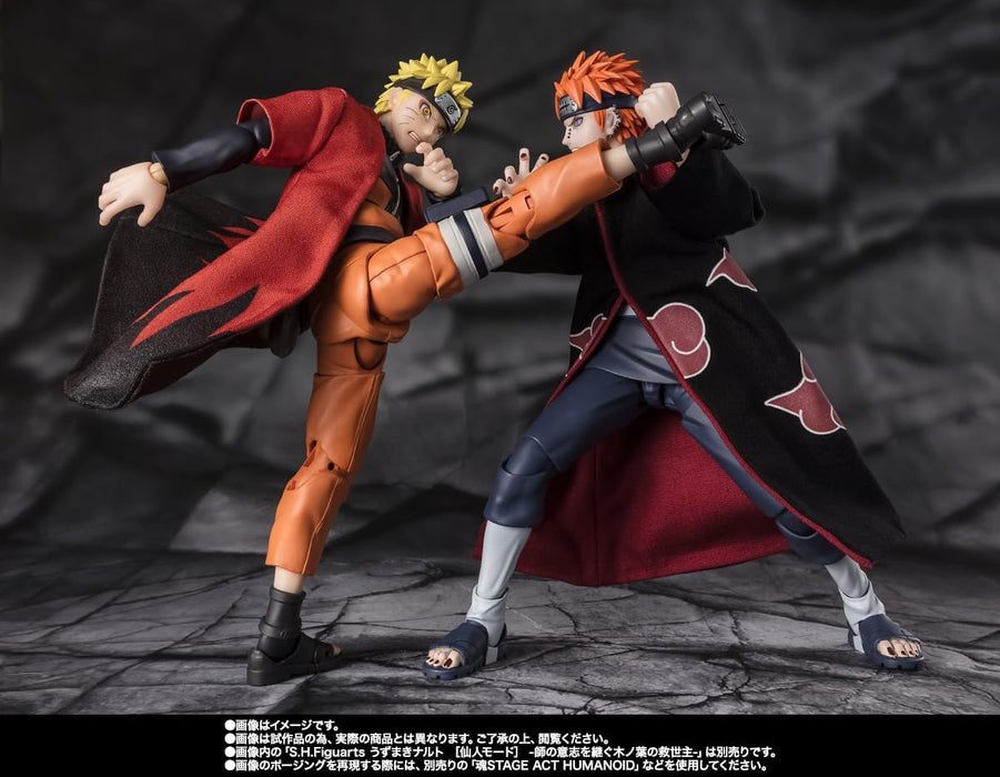 TAMASHII NATIONS - Naruto Shippuden - Pain Tendo Action Figure -Six Path Rinnegan - S.H.Figuarts