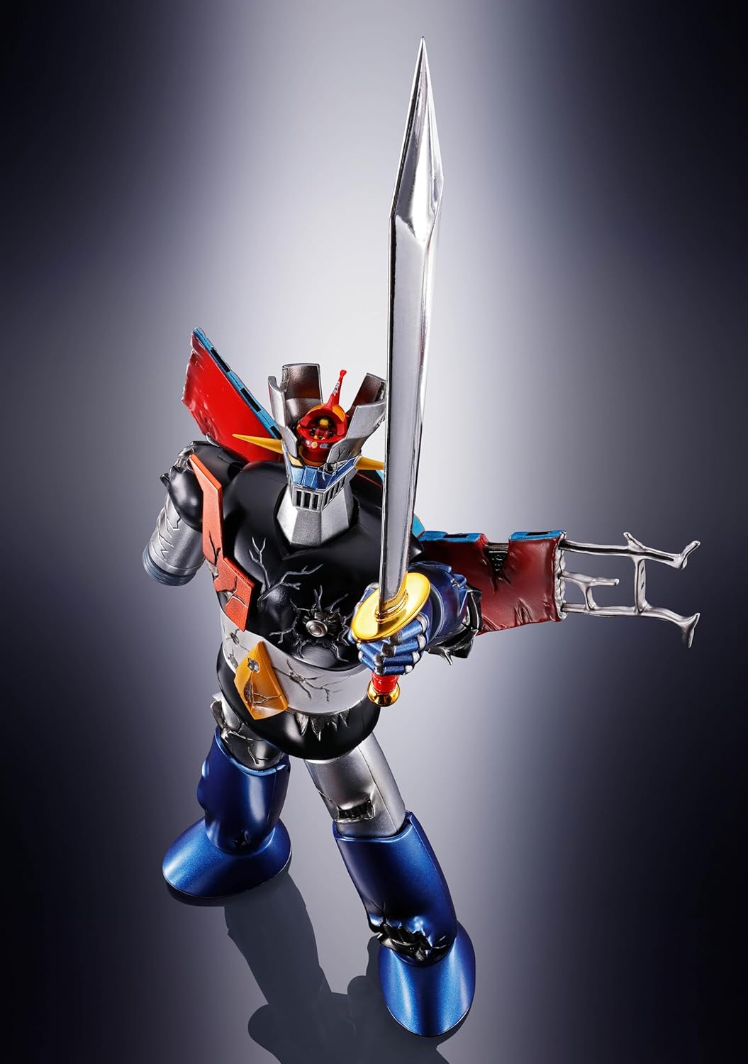 TAMASHII NATIONS - Mazinger Z - GX-105D Mazinger Z - Kakumeishinka - Damage ver., Bandai Spirits Soul of Chogokin Figure