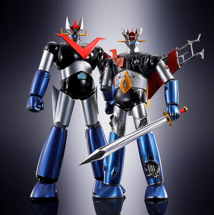 TAMASHII NATIONS - Mazinger Z - GX-105D Mazinger Z - Kakumeishinka - Damage ver., Bandai Spirits Soul of Chogokin Figure