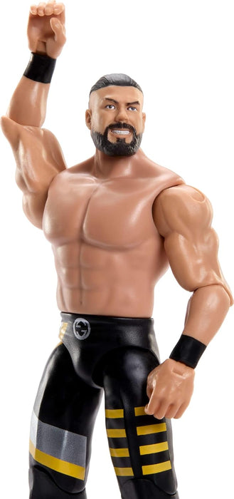 Mattel WWE Andrade Action Figure, Main Event Series #155 6-inch Collectible with 10 Articulation Points & Life-Like Look, JCV49